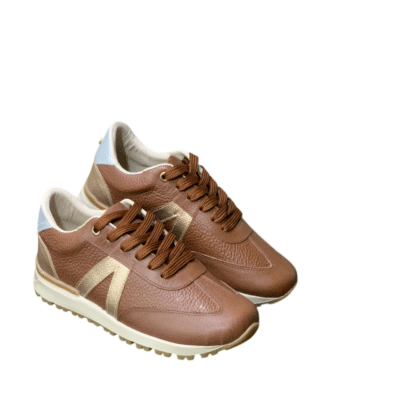 Tenis en cuero para dama
