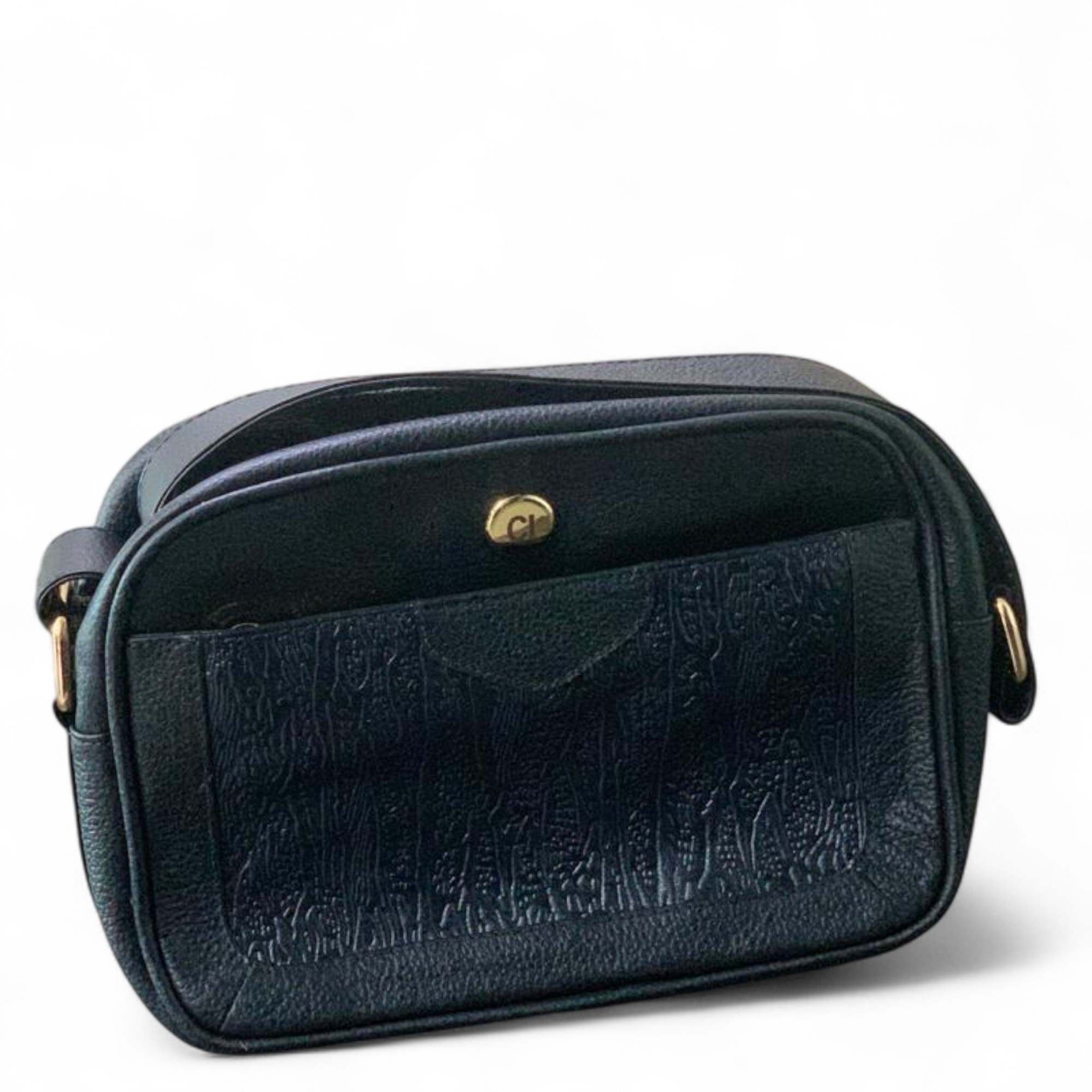 💎 Bandolera Crossbody Cuero Genuino | Lujo, Textura y Funcionalidad
