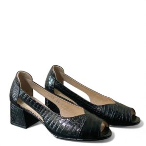Sandalia Tacón Peep-Toe