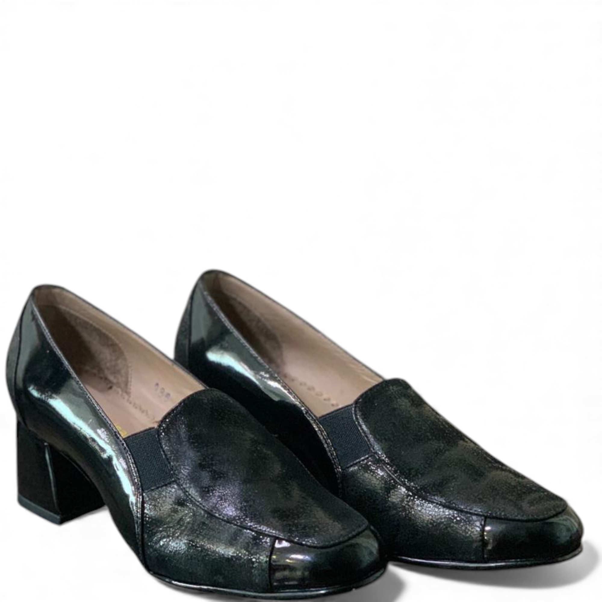 Zapato Tipo Loafer de Tacón