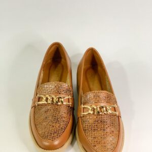 Mocasines Camel con Eslabones