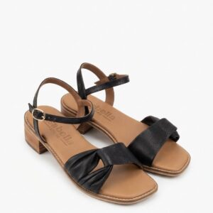 Sandalia Casual de Tacón Bajo Isabella – Elegancia y Confort