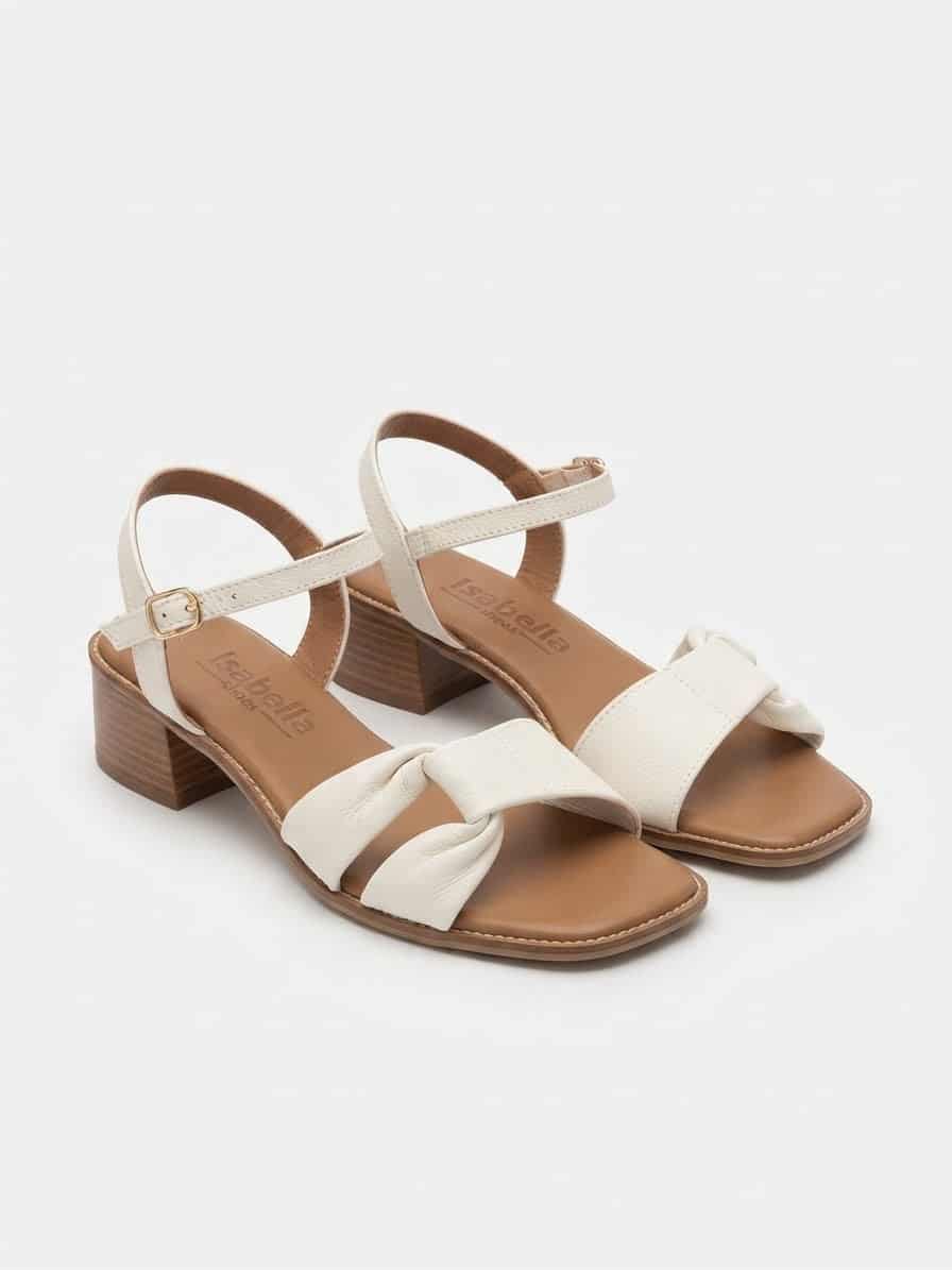 Sandalia Casual de Tacón Bajo Isabella – Elegancia y Confort - Imagen 5
